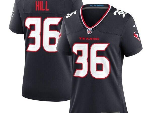 Brandon Hill Houston Texans Nike Women's Team Game Jersey -  Navy