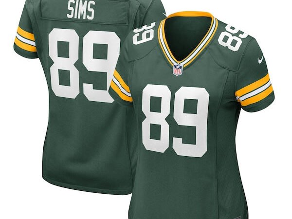 Ben Sims Green Bay Packers Nike Women's Team Game Jersey -  Green