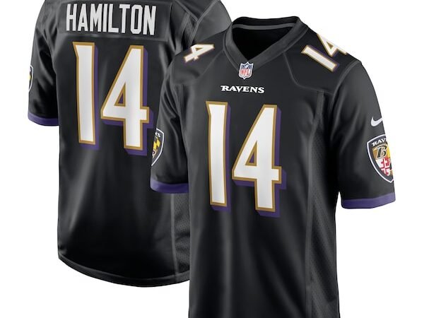 Kyle Hamilton Baltimore Ravens Nike Player Game Jersey - Black