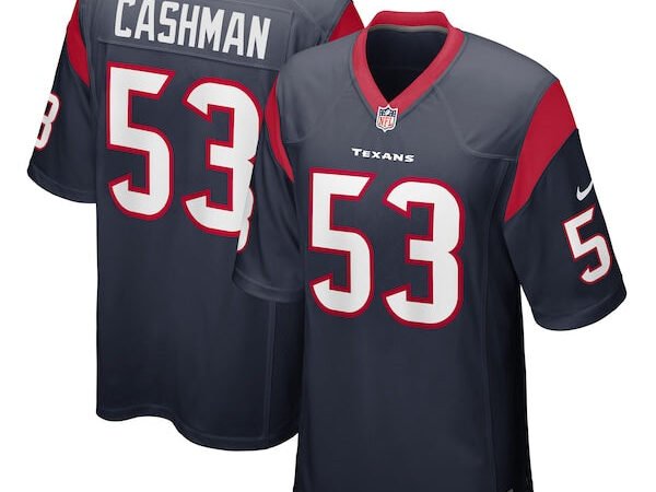 Blake Cashman Houston Texans Nike Game Player Jersey - Navy