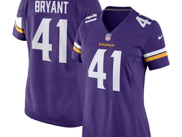 Austin Bryant Minnesota Vikings Nike Women's  Game Jersey -  Purple