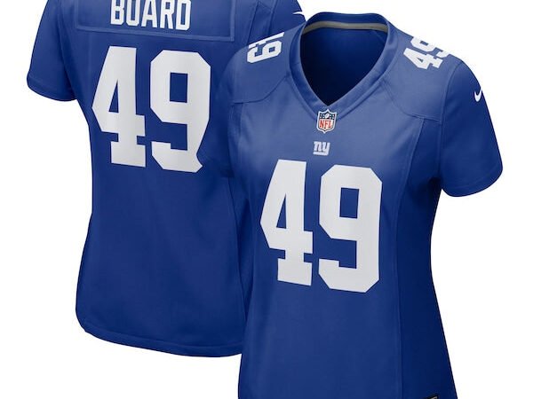 Chris Board New York Giants Nike Women's Team Game Jersey -  Royal