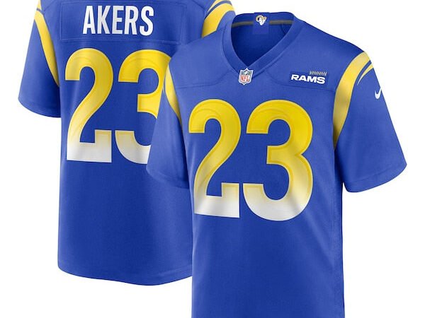 Cam Akers Los Angeles Rams Nike Game Player Jersey - Royal