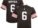 Baker Mayfield Cleveland Browns Nike Youth Game Player Jersey - Brown/White