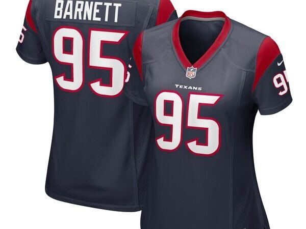 Derek Barnett Houston Texans Nike Women's  Game Jersey -  Navy
