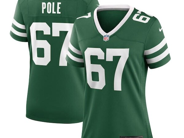 Esa Pole New York Jets Nike Women's Team Game Jersey - Legacy Green