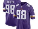Bo Richter Minnesota Vikings Nike Team Game Jersey -  Purple