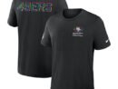 San Francisco 49ers Nike Tall 2025 NFL Crucial Catch Tri-Blend Dri-FIT T-Shirt - Black