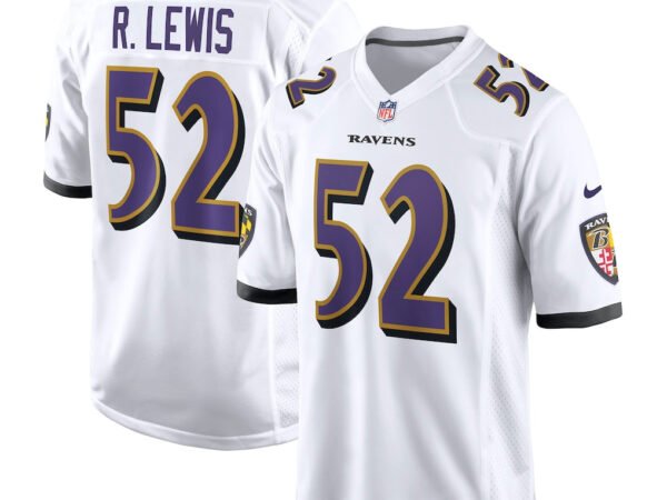 Ray Lewis Baltimore Ravens Nike Retired Player Jersey - White