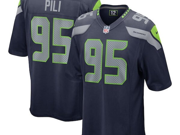 Brandon Pili Seattle Seahawks Nike Team Game Jersey -  College Navy