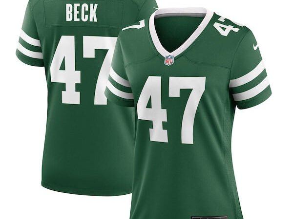 Andrew Beck New York Jets Nike Women's Team Game Jersey - Legacy Green