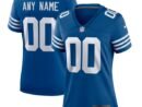 Indianapolis Colts Nike Women's Alternate Custom Jersey - Royal