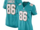 Braylon Sanders Miami Dolphins Nike Women's Game Player Jersey - Aqua