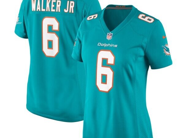 Anthony Walker Jr. Miami Dolphins Nike Women's  Game Jersey -  Aqua