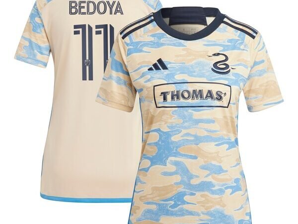 Alejandro Bedoya Philadelphia Union adidas Women's 2024 For Philly Replica Jersey -