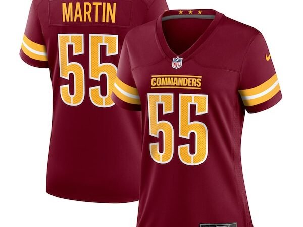 Jacob Martin Washington Commanders Nike Women's Team Game Jersey -  Burgundy
