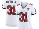 Antoine Winfield Jr. Tampa Bay Buccaneers Nike Women's 50th Season Patch Game Jersey -  White