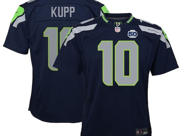Cooper Kupp Seattle Seahawks Nike Youth 50th Season Game Jersey - College Navy