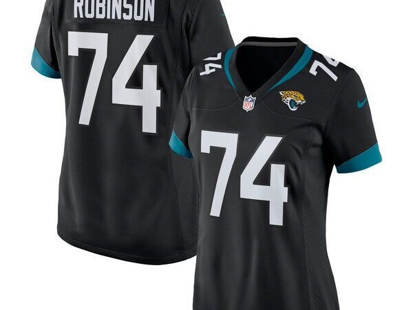 Cam Robinson Jacksonville Jaguars Nike Women's Game Jersey - Black/Teal