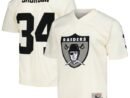 Bo Jackson Las Vegas Raiders Chainstitch Legacy Jersey - Cream