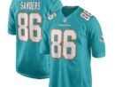 Braylon Sanders Miami Dolphins Nike Game Player Jersey - Aqua