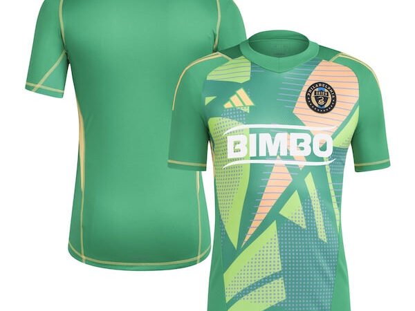 Philadelphia Union adidas 2024 Goalkeeper Jersey - Green