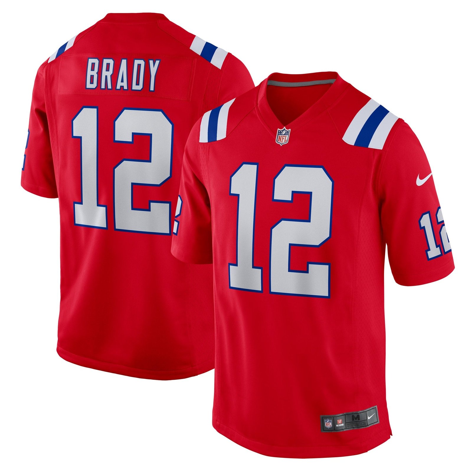 Tom Brady New England Patriots Nike Game Retired Player Jersey - Navy/White/Red