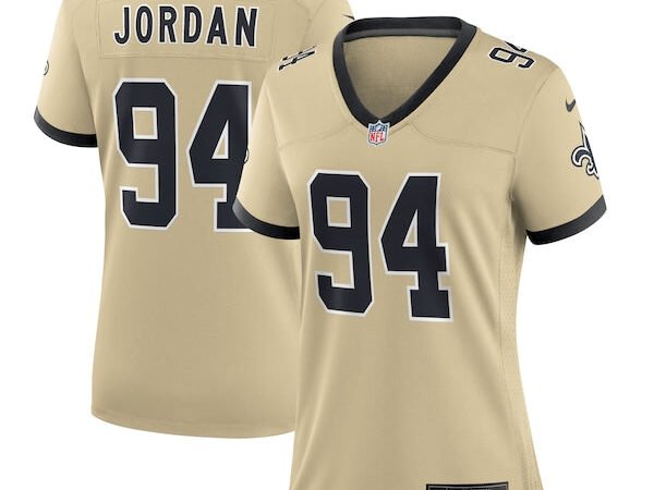 Cameron Jordan New Orleans Saints Nike Women's Gameday Golds Alternate Game Player Jersey - Gold