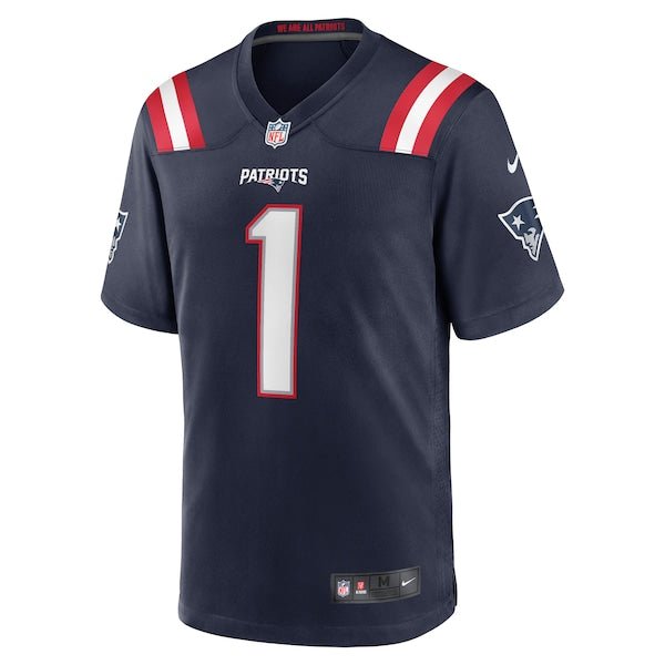 Number 1 Dad New England Patriots Nike Game Jersey - Navy