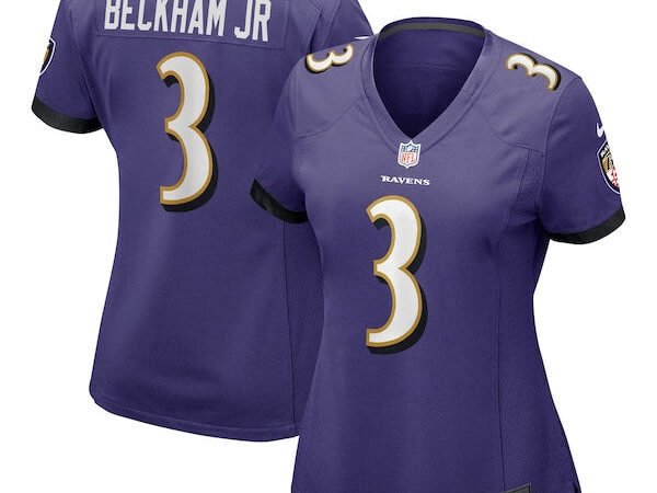 Odell Beckham Jr. Baltimore Ravens Nike Women's Game Jersey - Purple