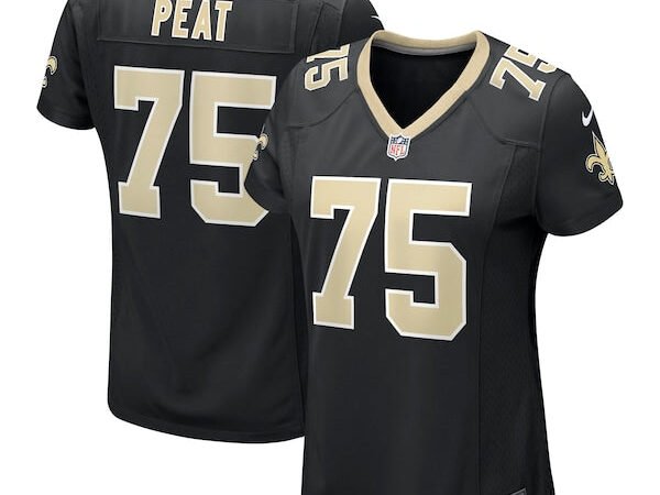 Andrus Peat New Orleans Saints Nike Women's Game Jersey - Black