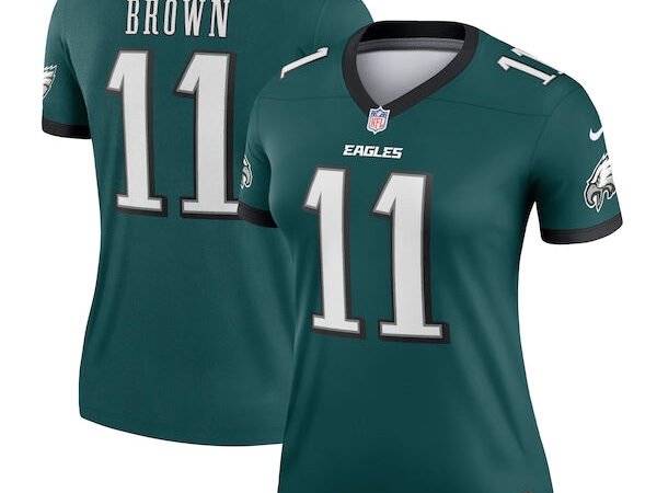 A.J. Brown Philadelphia Eagles Nike Women's Legend Jersey - Midnight Green
