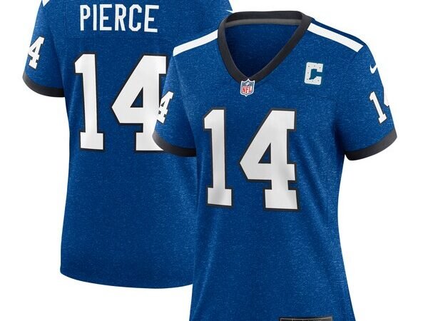 Alec Pierce Indianapolis Colts Nike Women's Indiana Nights Alternate Game Jersey - Royal/Royal