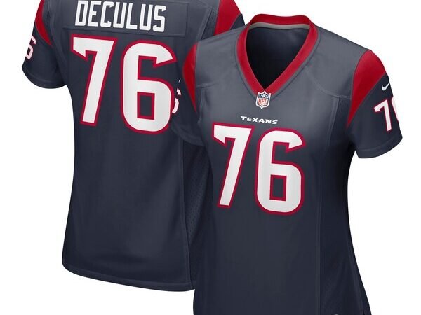 Austin Deculus Houston Texans Nike Women's Game Player Jersey - Navy