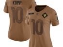 Cooper Kupp Los Angeles Rams Nike Women's 2023 Salute To Service Limited Jersey - Brown