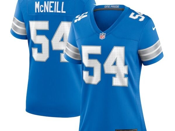 Alim McNeill Detroit Lions Nike Women's Team Game Jersey -  Blue