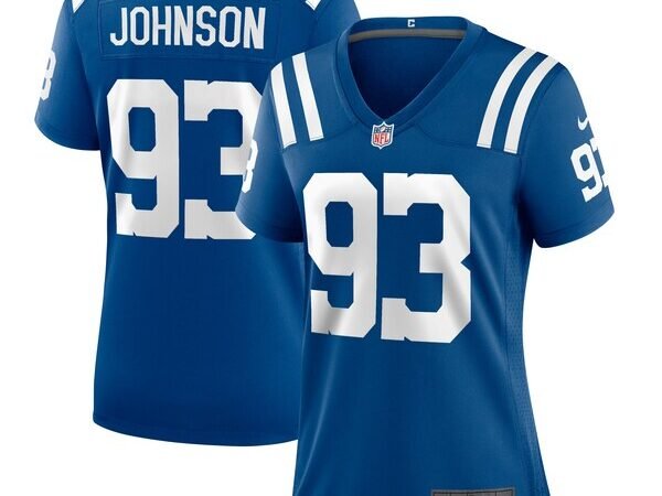 Eric Johnson Indianapolis Colts Nike Women's Player Game Jersey - Royal