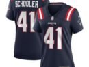 Brenden Schooler New England Patriots Nike Women's Game Player Jersey - Navy