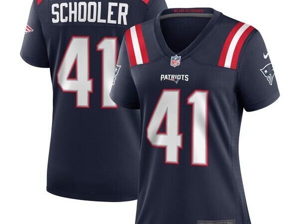 Brenden Schooler New England Patriots Nike Women's Game Player Jersey - Navy