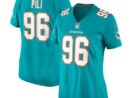 Brandon Pili Miami Dolphins Nike Women's  Game Jersey -  Aqua
