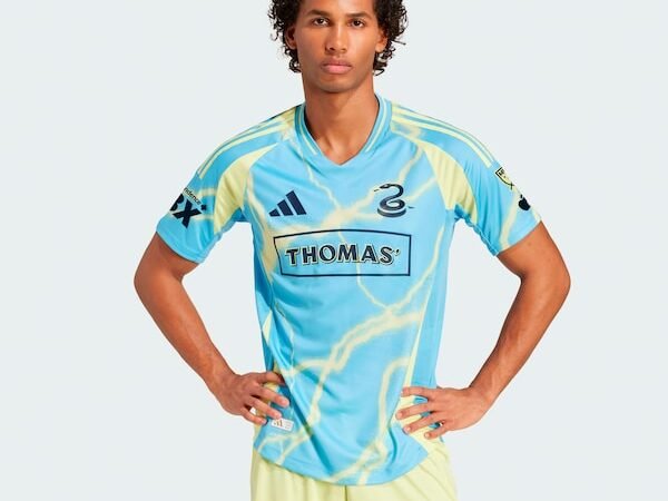 Philadelphia Union adidas 2025 The Voltage Kit Authentic Jersey - Blue