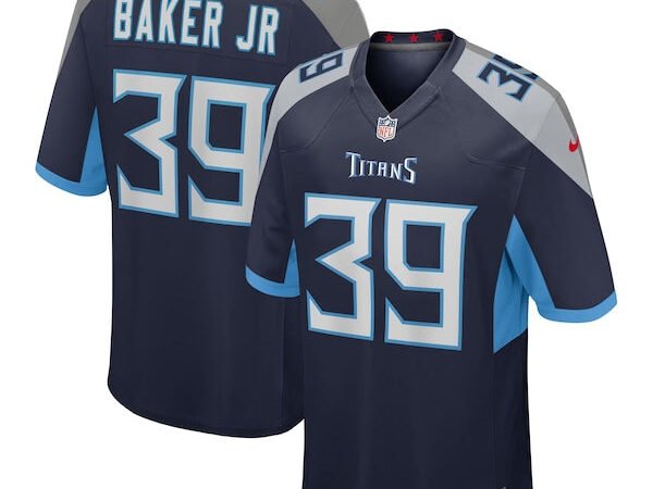 Darrell Baker Jr Tennessee Titans Nike Game Jersey - Navy