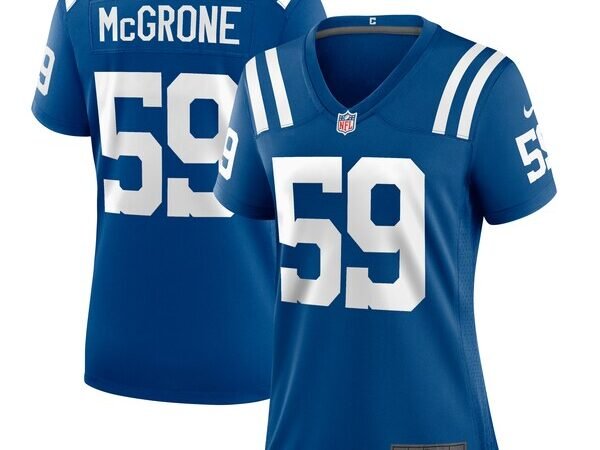 Cameron McGrone Indianapolis Colts Nike Women's Team Game Jersey - Royal