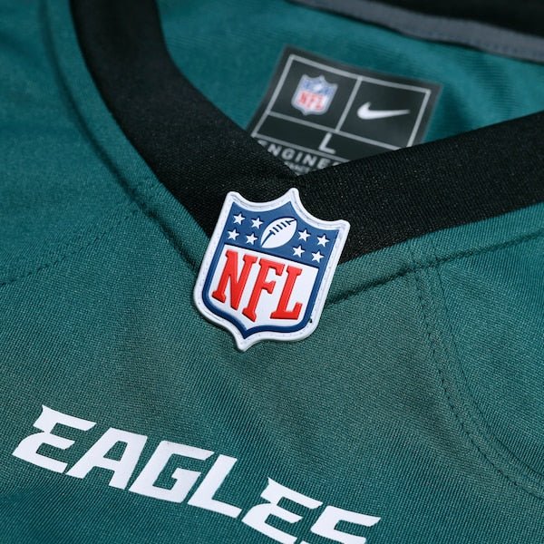 Dallas Goedert Philadelphia Eagles Nike Super Bowl LIX Game Player Jersey - Midnight Green