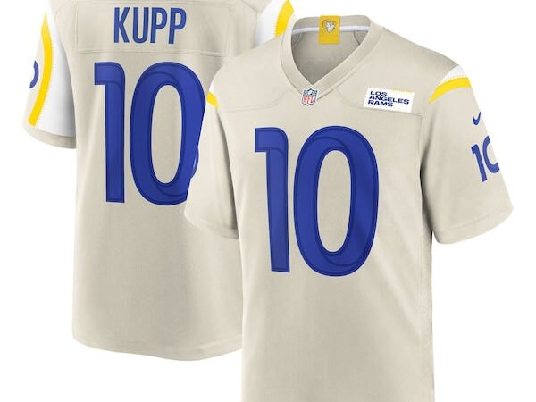 Cooper Kupp Los Angeles Rams Nike Player Game Jersey - Bone/White