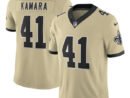 Alvin Kamara New Orleans Saints Nike Gameday Golds Alternate Vapor F.U.S.E. Limited Jersey - Gold/Black/White