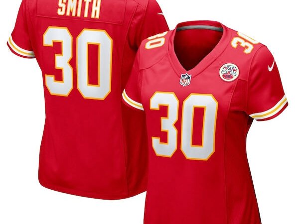 Brashard Smith Kansas City Chiefs Nike Women's Team Game Jersey -  Red