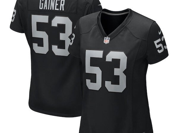 Amari Gainer Las Vegas Raiders Nike Women's  Game Jersey -  Black