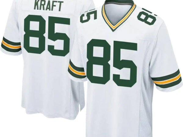 Tucker Kraft Green Bay Packers Nike  Game Jersey -  White