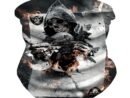 LAS VEGAS RAIDERS & SKULL WARRIOR FACE MASK BANDANAS